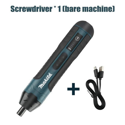 Parafusadeira Furadeira Elétrica a Bateria Makita 1300mah Recarregável Ajustável Multi-função Ferramentas de Reparo de Torque para Desmontagem