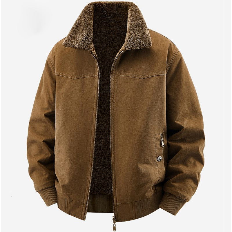 Winter Men Cotton Jackes Coat Men Autumn Warm Bomber Jacket Parkas Man Outdoor Fashion Casual Coat Stand Slim Jacket Male LZLLTT