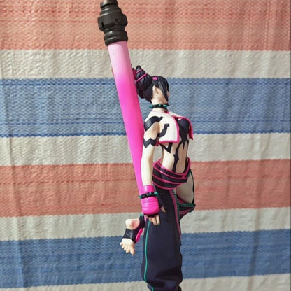 Em Estoque Capcom Genuíno Capcom Street Fighter Street Fighter 6 Han Aranha Li Han Juri Boneco de Ação Coleção Presente de Aniversário