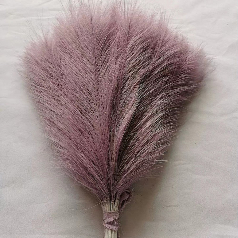 5/10/20PCS Fluffy Pampas Grass Boho Decor Artificial Flower Fake Plant Reed Simulated Party Wedding Home Decoration 42CM