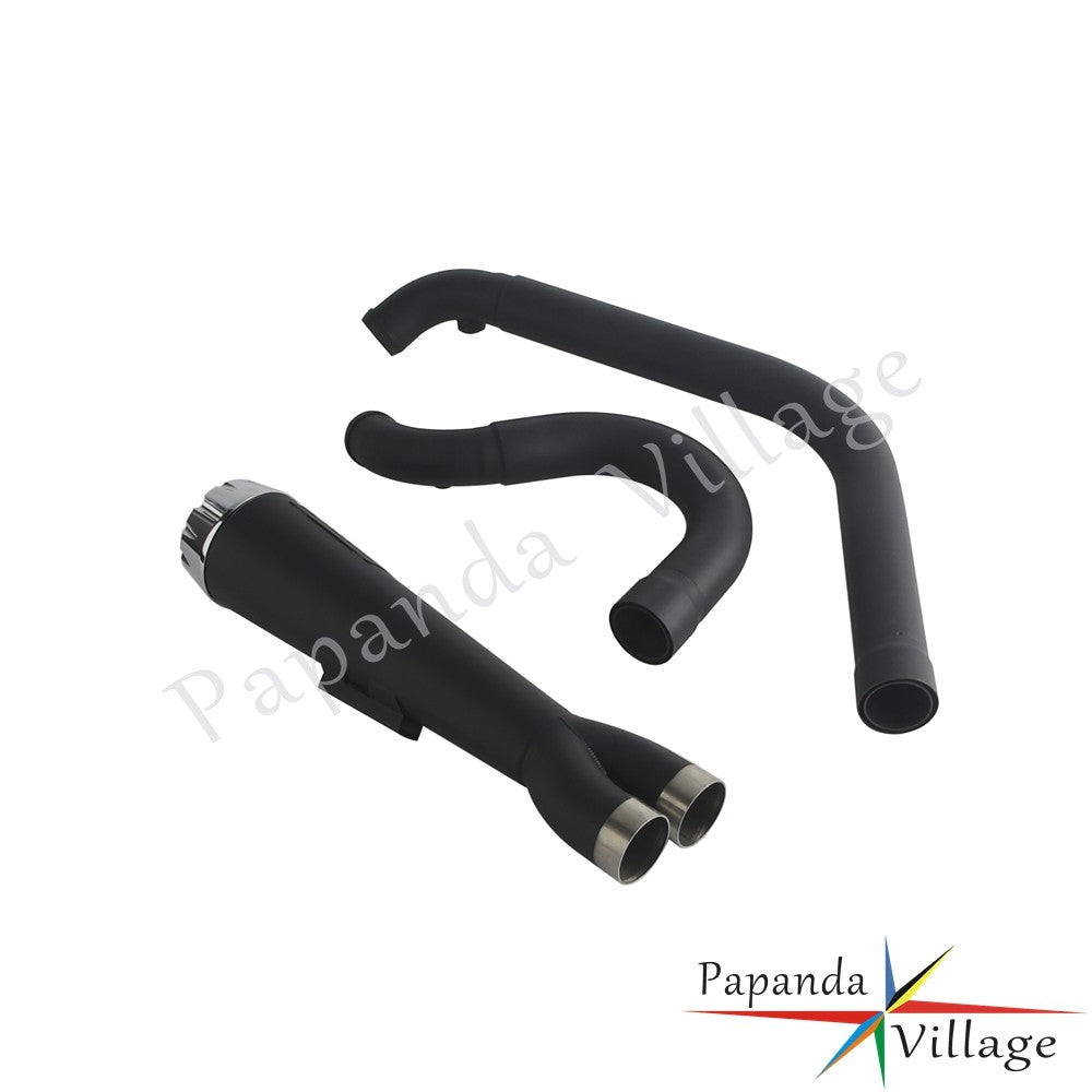 Motorcycle Full Exhaust Pipe Exhausts System Mufflers For Harley Dyna Wide Super Glide Fat Street Bob Low Rider FXDF 2006-2017
