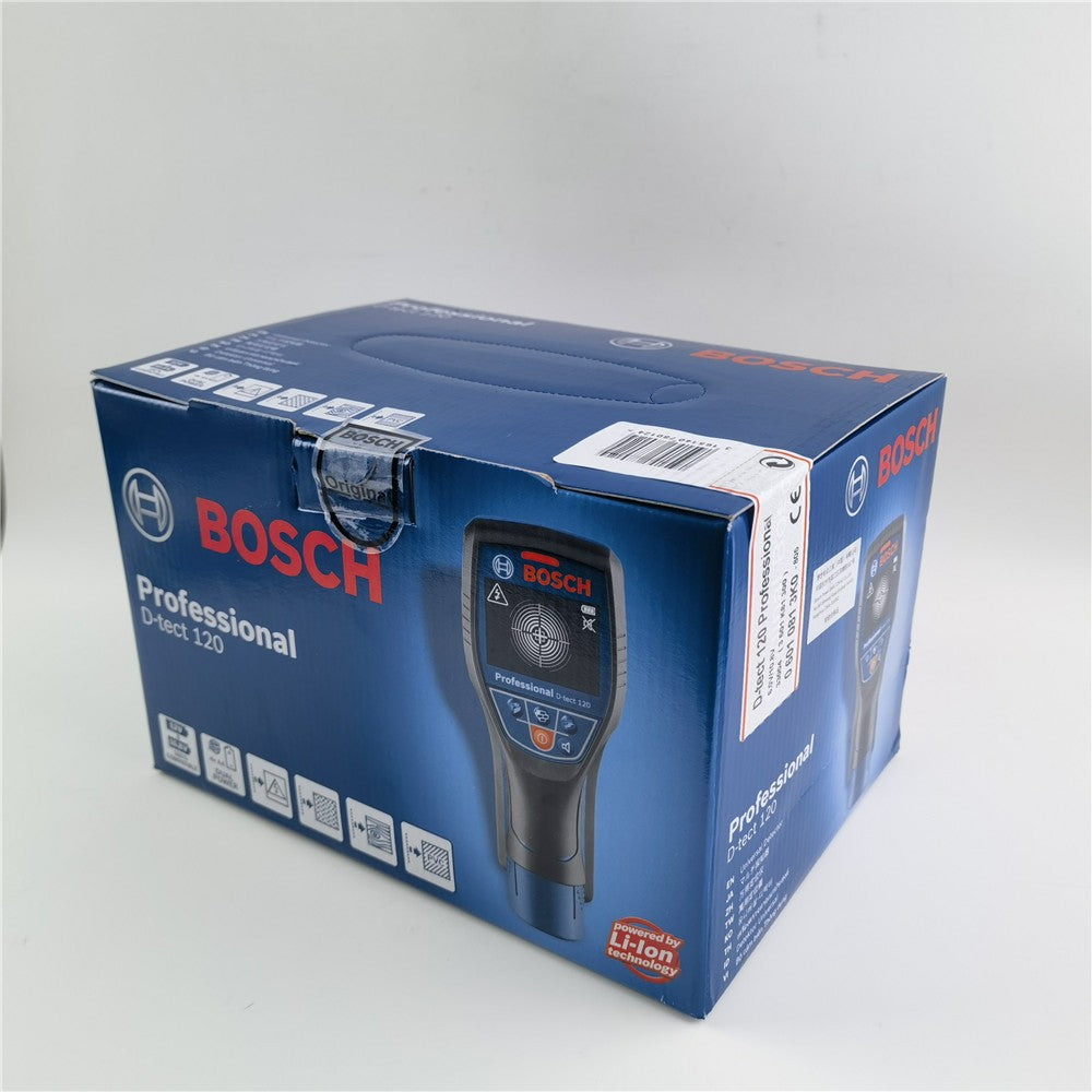 Detector de metais Bosch D-tect 120 Professional Scanner intuitivo de radar Para quase todos os materiais Detector de parede de alta precisão