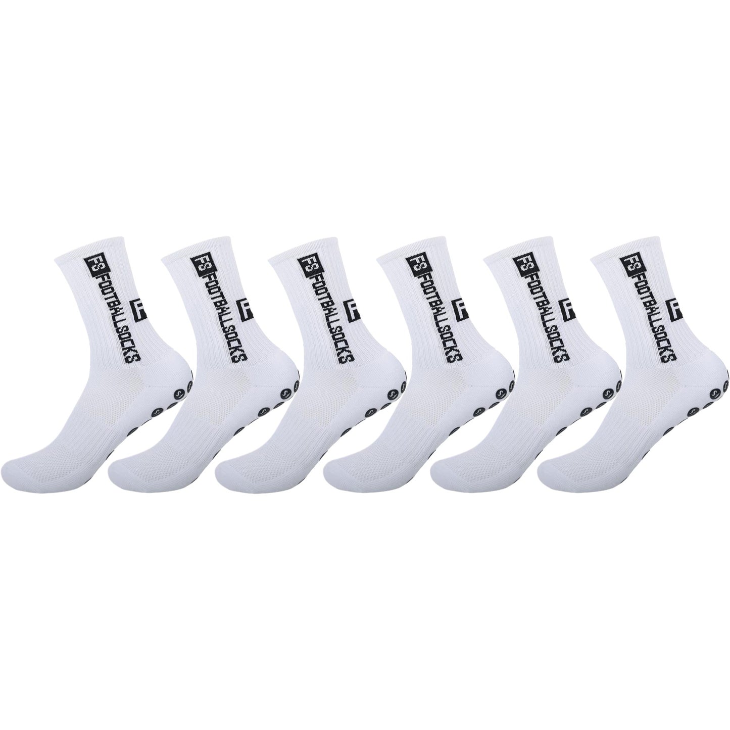 6/10/20Pairs Non Slip Grip Breathable Socks Men Women Professional Athletic Towel Bottom Shockproof for Football Basketball