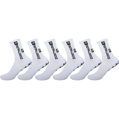 6/10/20Pairs Non Slip Grip Breathable Socks Men Women Professional Athletic Towel Bottom Shockproof for Football Basketball