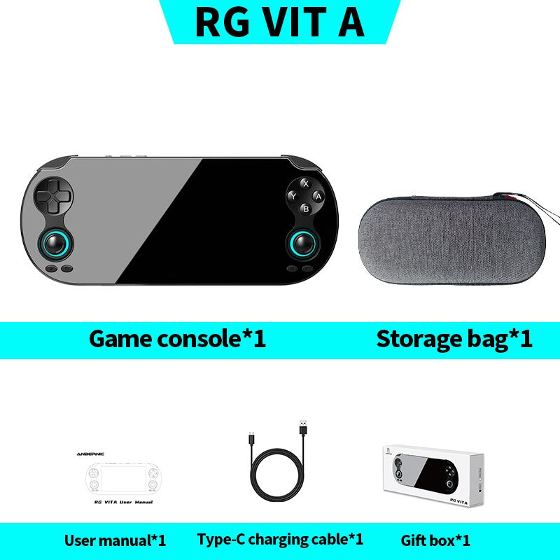 Anbernic RG VITA / RG VITA Pro Handheld Game Console RK3576 64-bit  Android 14 IPS Touchscreen 5000mAh Video Gaming Player