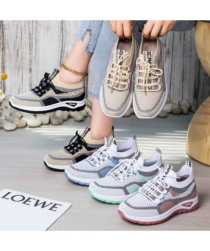 Women Sneakers 2025 New Spring Autumn Brand Luxury Vulcanize Shoes Casual Footwear Zapatillas Mujer Light Flat Breathable Shoes