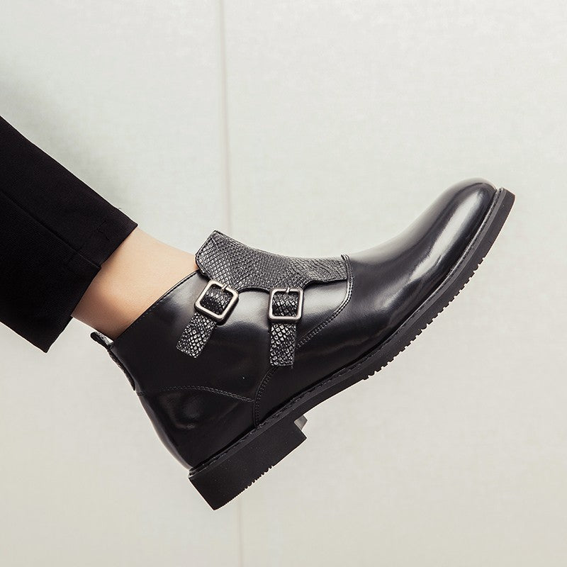 2025 Men's Fashion Chelsea Boots Comfortable Leather Upper Dry Inner Non-Slip Rubber Sole Casual Resistant Ankle Dress Boots