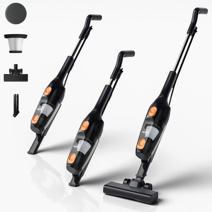Sejoy 110/220v Corded Vacuum Cleaners 15Kpa Powerful Suction 600W Motor Stick Handheld Vacuum Cleaner for Home Pet Hair Carpet