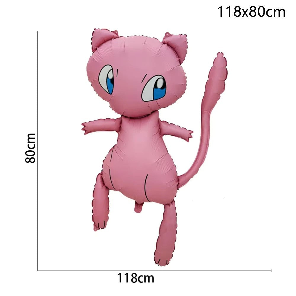 Pokemen Pikachu Foil Balloon Birthday Party Decoration supplies for Kids Birthday Party Home Decor Supplie Baby Shower Balloon G