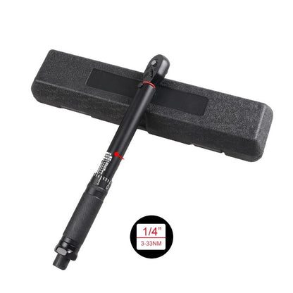 Chave de Torque Pré-definida 1/2'' 3/8'' 1/4'' com Encaixe Quadrado para Bicicleta, Catraca de Duas Vias para Carro, Moto e Ferramentas Manuais Automotivas