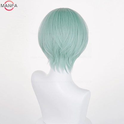 Current fashion trend music singer team role-playing wig Heat Resistant Synthetic Hair Anime Wigs +Wig Cap