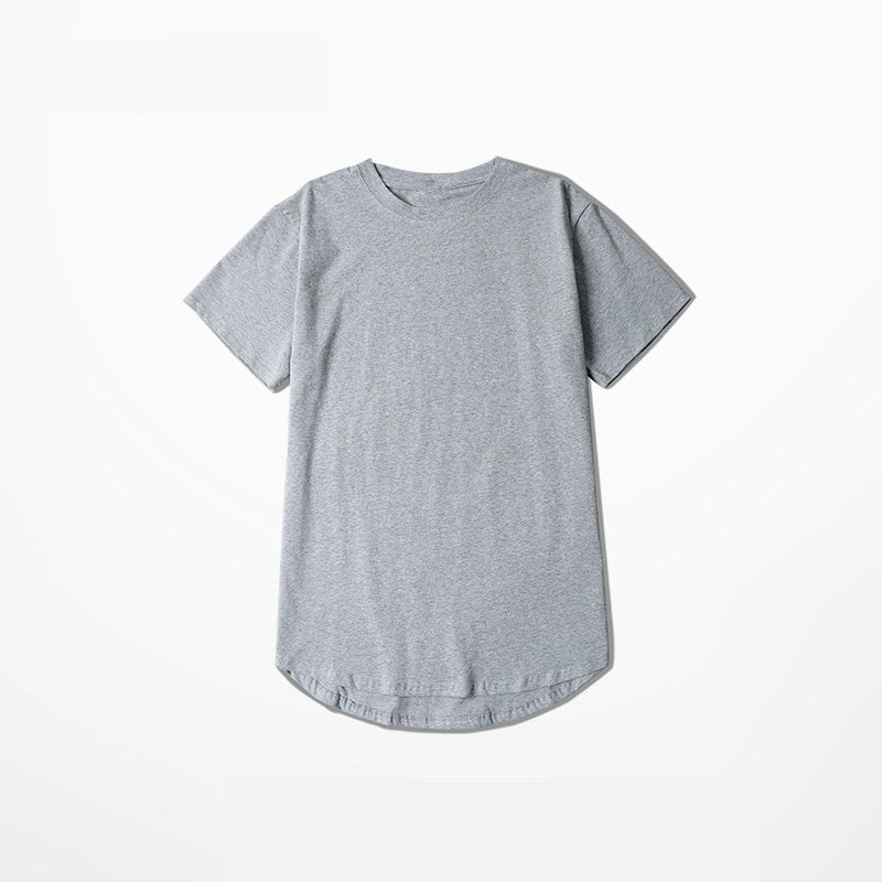 2025 MRMT High Street Arc Hem Mens T Shirt High Quality Cotton Men T-Shirt Lengthened Over Size Man Tops Tees For Male Tshirt