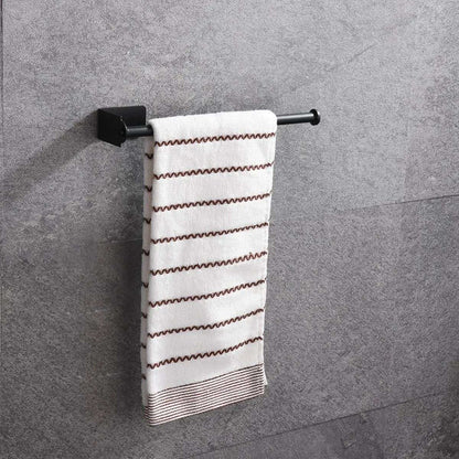 Stainless Steel Paper Towel Holder Self Adhesive Toilet Roll Paper Holder No Punching Kitchen Bathroom Lengthen Storage Rack