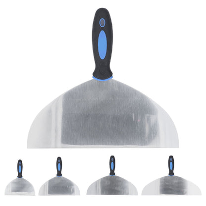 Espátula de Aço Inoxidável Ferramenta Raspador de Massa Papel de Parede Tinta Decalques Raspador de Gesso com Furo para Pendurar para Reparo de Drywall