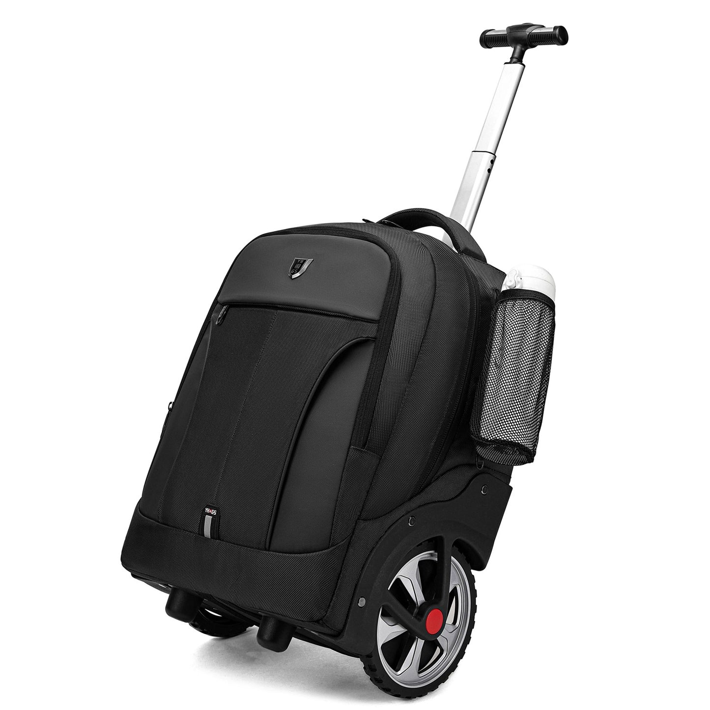 Mochila de Rodinhas de 20 polegadas com Rodas, Malas de Viagem, Bolsas de Carrinho de Grande Capacidade, Mochila Multiuso para Laptop de Mão