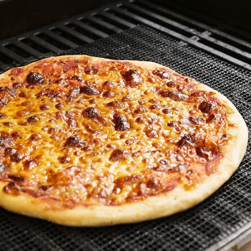 50PCS Non-Stick High Temperature Resistant BBQ Grid Pad Barbecue Mesh Reusable Easily Cleaned Cooking Pads Baking Grill Tool