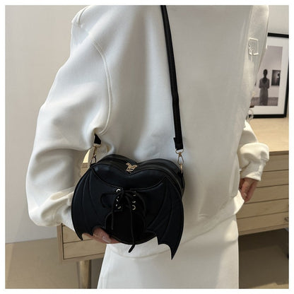 New trendy and personalized wing shoulder bag, versatile ins crossbody shaped bag New trendy and personalized wing shoulder bag,