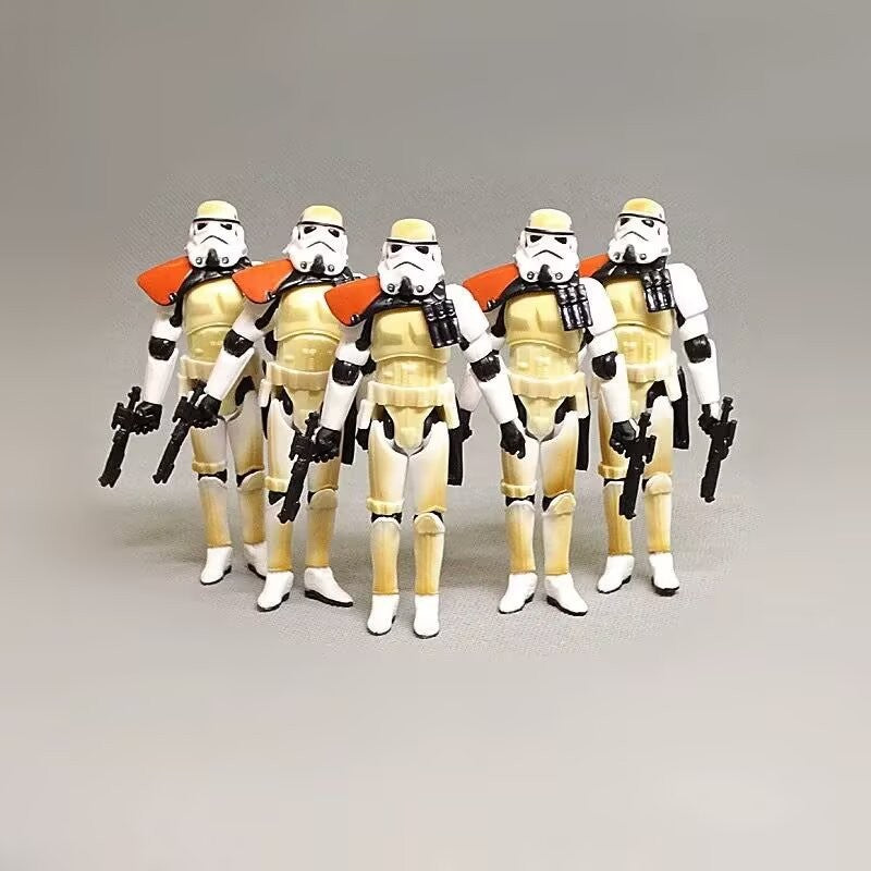 Star Wars Filme Darth Vader Dark Trooper 10cm Anime Action Figure Coleção Mini Boneca Brinquedos Modelo Para Presente Infantil
