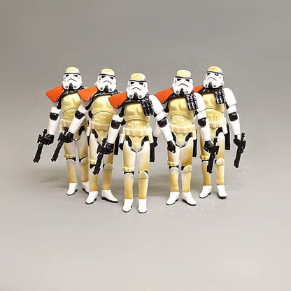 Star Wars Filme Darth Vader Dark Trooper 10cm Anime Action Figure Coleção Mini Boneca Brinquedos Modelo Para Presente Infantil