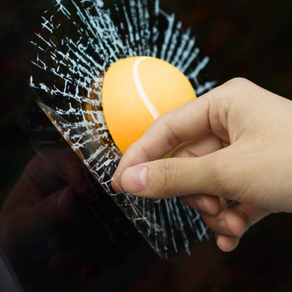Adesivos De Vidro Quebrado Adesivo De Bola De Tênis Adesivos Engraçados Para Carros Adesivo À Prova D'água Decoração Automotiva Para Veículos