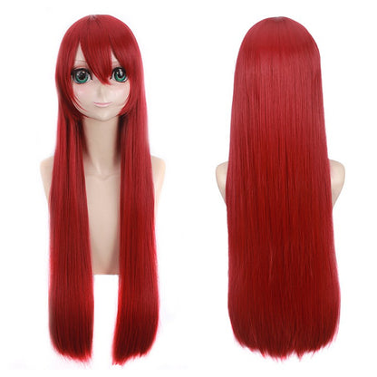 Synthetic Cosplay Wig Anime Inspired Wavy Mullet Wolf Cut for Mantis Lair Fox Persona Nick Character Top Scalp Party Styling