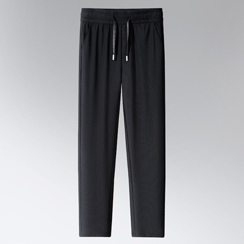 Thin Straight Stretch Casual Man Trousers M-4XL Spring and Autumn New Men's Pants Loose Pants Haren Pants Japanese Casual Pants