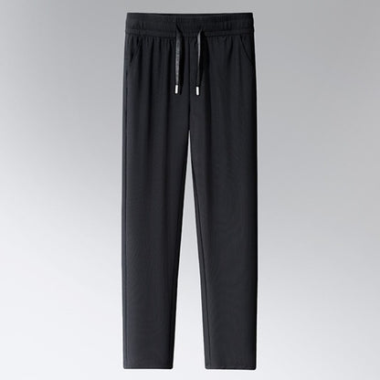 Thin Straight Stretch Casual Man Trousers M-4XL Spring and Autumn New Men's Pants Loose Pants Haren Pants Japanese Casual Pants