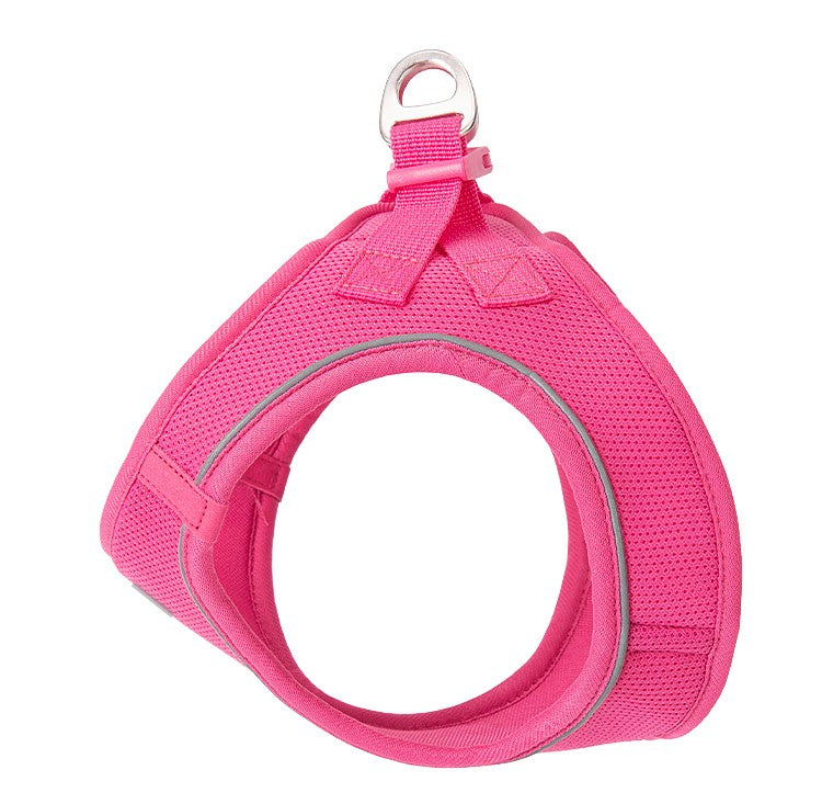 Dog Harness Leash Set for Small Medium Dog Adjustable Reflective Puppy Cat Harness pet Vest Chihuahua Dachshund Outdoor Walking