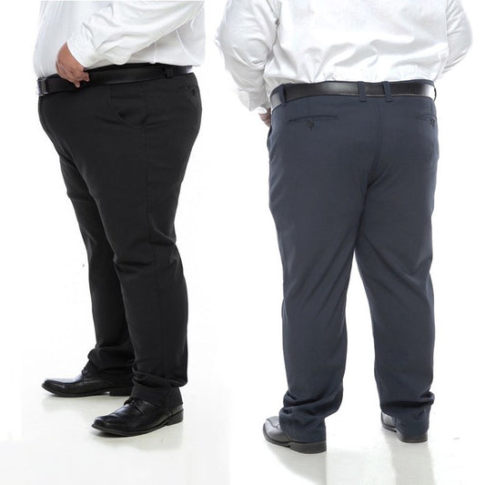Mens Plus Size Formal Pants for Work Plus Size 48 50 52 Men Formal Suit Pants Business Casual Long Trousers