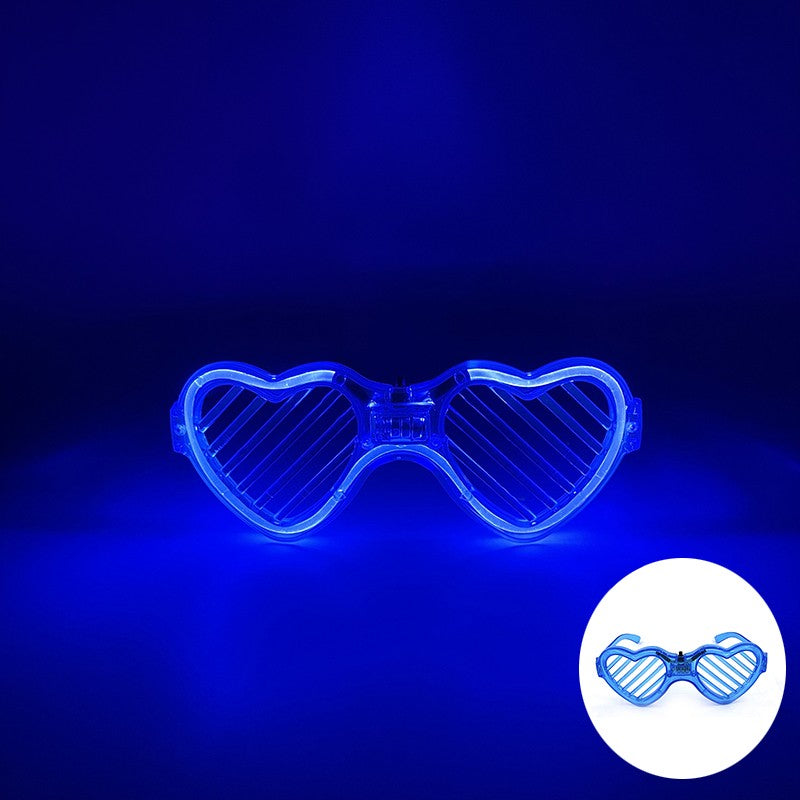 New Cool Wireless Glowing LED Light Up Glasses For Rave Festival Party Luminous Neon Mosaic Sunglasses Club Disco Eye Glasses