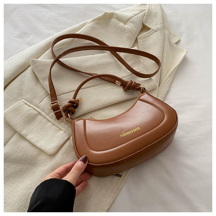 French Luxury Fashion Women's Bag Handbags Ladies Solid Color High-end Texture Versatile Shoulder Bag for Woman