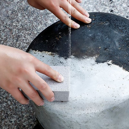 Barbecue Cleaning Brick Barbecue Grill Cleaning Brush Grill Pan High Temperature Resistant Pumice Outdoor Travel Cleaning Tools