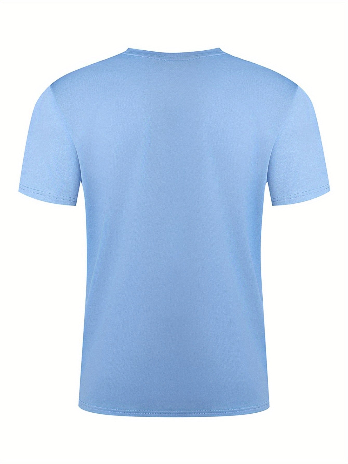 Men's summer 100 cotton fashionable casual loose plus size dream letter printed sports round neck short sleeved T-shirt top