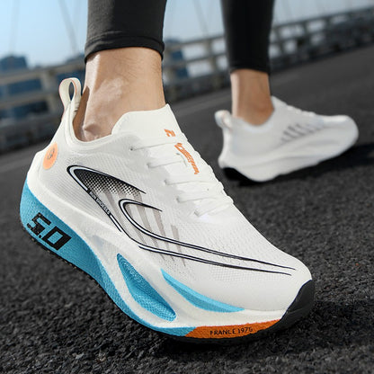 Novos Tênis de Corrida Esportivos da Moda, Tênis Esportivos Confortáveis e Respiráveis para Homens e Mulheres, Tênis de Caminhada ao Ar Livre 10