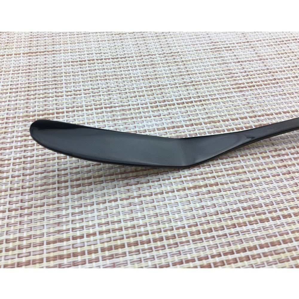 JANKNG Conjunto de Talheres Preto 1 Peça Aço Inoxidável 18/10 Ocidental Talheres de Mesa Garfo Faca de Bife Manteiga Jantar