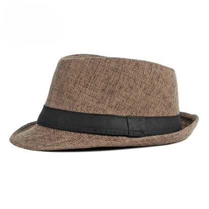 Chapéu de Lã para Casamento Primavera Verão para Homens de Meia-Idade, Casal, Moda Outono Inverno, Festa Xadrez, Design de Luxo, Chapéu Jazz Fedora para Mulheres