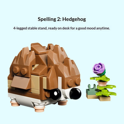Série Lego Bloco Criativo Multifuncional 31376 Hamster Fofo Quebra-Cabeça de Blocos de Montar para Meninos e Meninas Presente de Brinquedo