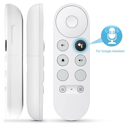 Controle Remoto G9N9N Substituição de Controle Remoto IR Controle Remoto Universal Bluetooth-Compatível por Voz para Google TV Chromecast 4K Snow