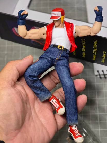 1/12 Rei Genuíno De Lutadores 97 SNK SHERMIE Ts-Xxz-008 Figuras De Ação De Terry Terryberg Modelo De Coleção Yagami Yuri Sakazak Brinquedo
