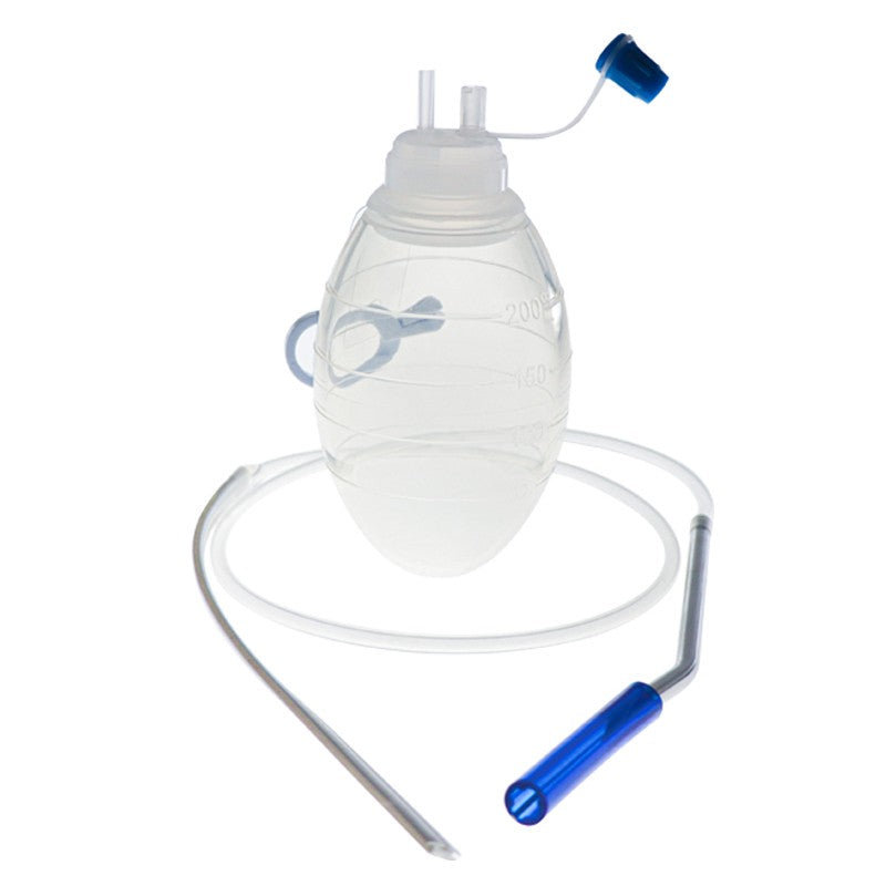 Sistema de Drenagem de Silicone, Tubo de Drenagem com Bola de Pressão Negativa de Silicone Médico, Equipamento Veterinário, Instrumentos Cirúrgicos para Animais de Estimação