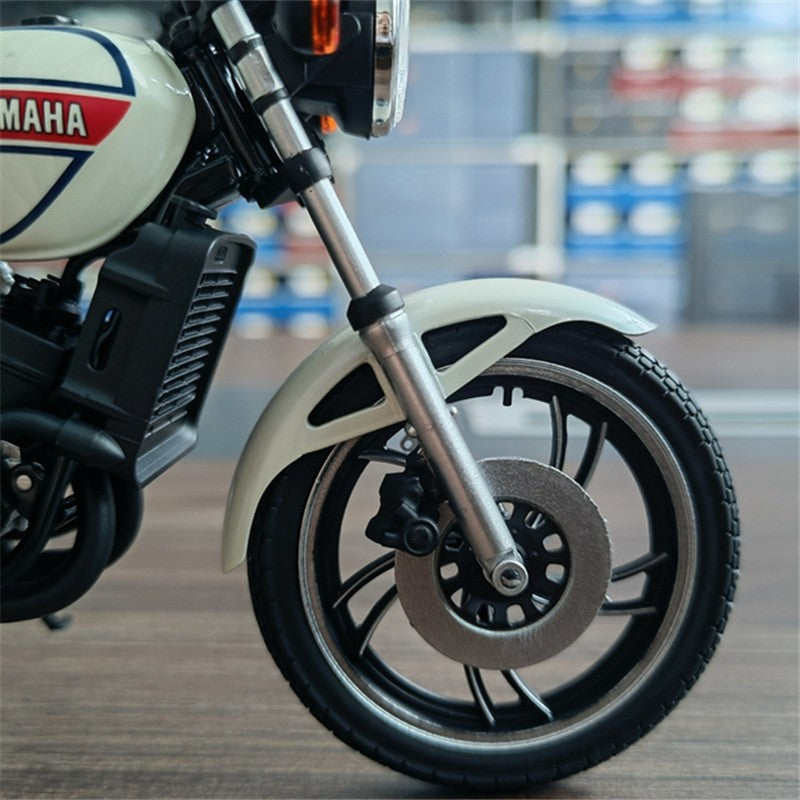 1:12 YAMAHA RZ250 RD250LC Liga Clássico Corrida Moto Modelo Diecasts Rua Cross-country Esporte Moto Modelo Brinquedo Infantil