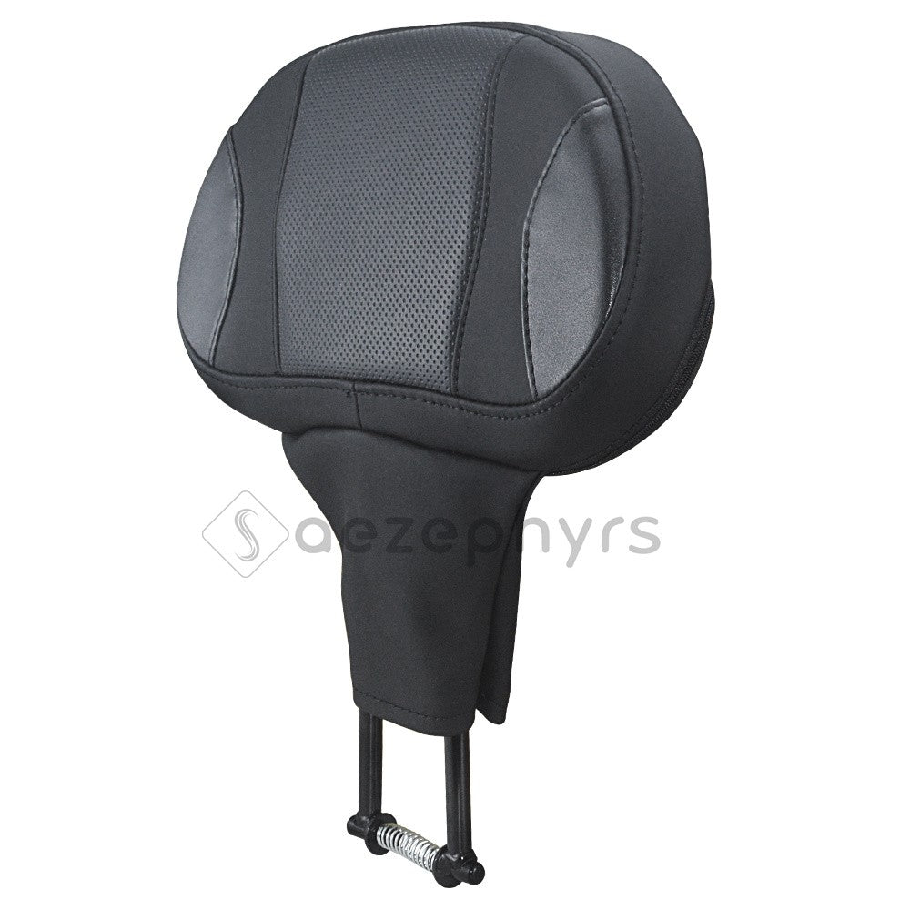 Encosto Ajustável para Piloto de Moto, Kit de Montagem Plug-In para Harley Touring CVO Electra Street Glide Road King 09-25