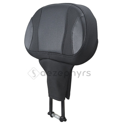 Encosto Ajustável para Piloto de Moto, Kit de Montagem Plug-In para Harley Touring CVO Electra Street Glide Road King 09-25