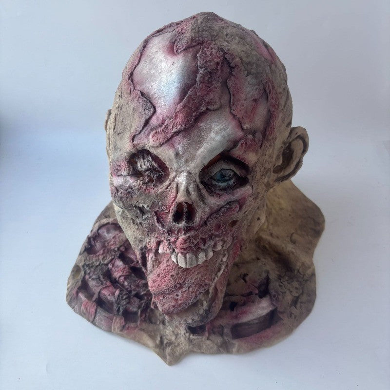 Halloween Ghost House Escape Room Terrifying Tongue Monster Headmask Mask Zombie Man Full Face Headmask