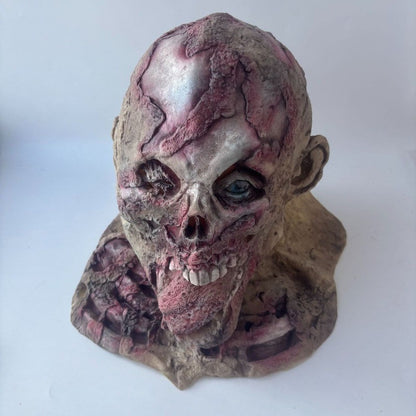 Halloween Ghost House Escape Room Terrifying Tongue Monster Headmask Mask Zombie Man Full Face Headmask