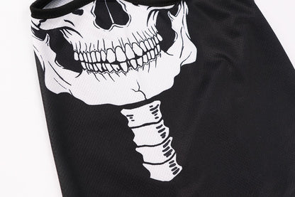 Quick-Dry Skull Face Mask - Breathable Sun Protection for Cycling & Outdoor Sports