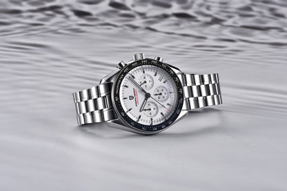 PAGANI DESIGN 2025 New Men's Watches Top Luxury Quartz Watch For Men Auto Date Speed Chronograph AR Sapphire Mirror Wrist watch