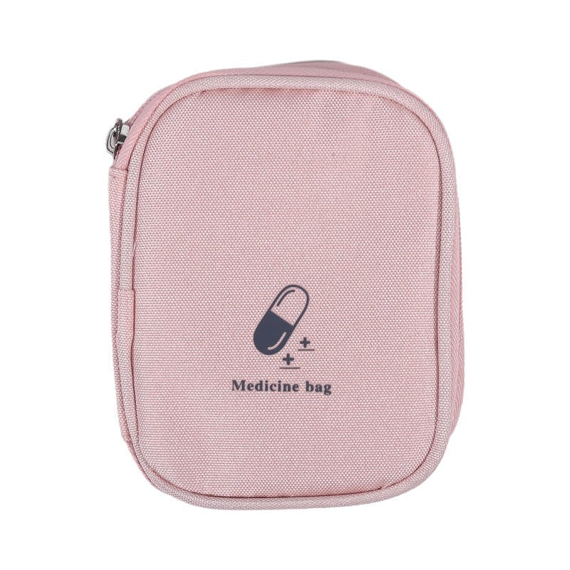 Portable First Aid Medical Kit Travel Outdoor Camping Emergency Medicine Storage Bag Travel Mini  Pouch Organizer Pill Case