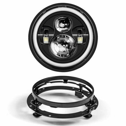 Farol de LED de 7 polegadas + Faróis de Neblina de 4,5 polegadas Suporte de Montagem de 7" Peças para Harley Touring Electra Glide Road King Street Glide