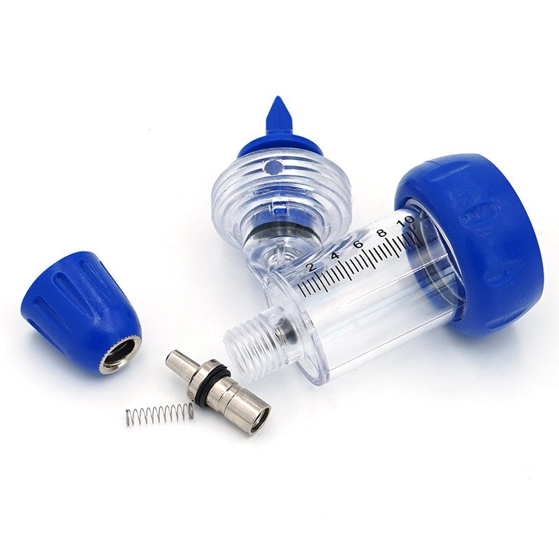 Seringa Veterinária Automática Contínua 1/2/5/10Ml Injetor de Vacina Ajustável para Animais Acessórios de Injeção para Gado Ovinos Bovinos